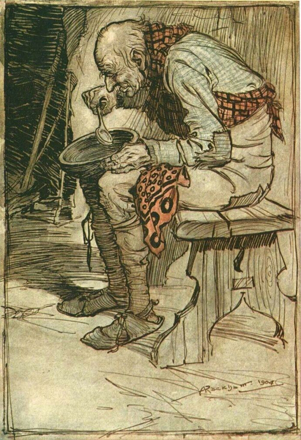 英国著名插画艺术家Arthur Rackham（亚瑟 拉克姆)作品