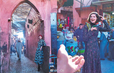 #C-Oli# Vogue Japan July 2019: "These Days in Marrakech“ by Mariano Vivanco || 七月刊霓虹Vogue时装大片携手超模Julia Van Os来到马拉喀什，穿上早秋新装的Julia游走在充满迷人异域风情的街道市集中，景美人…