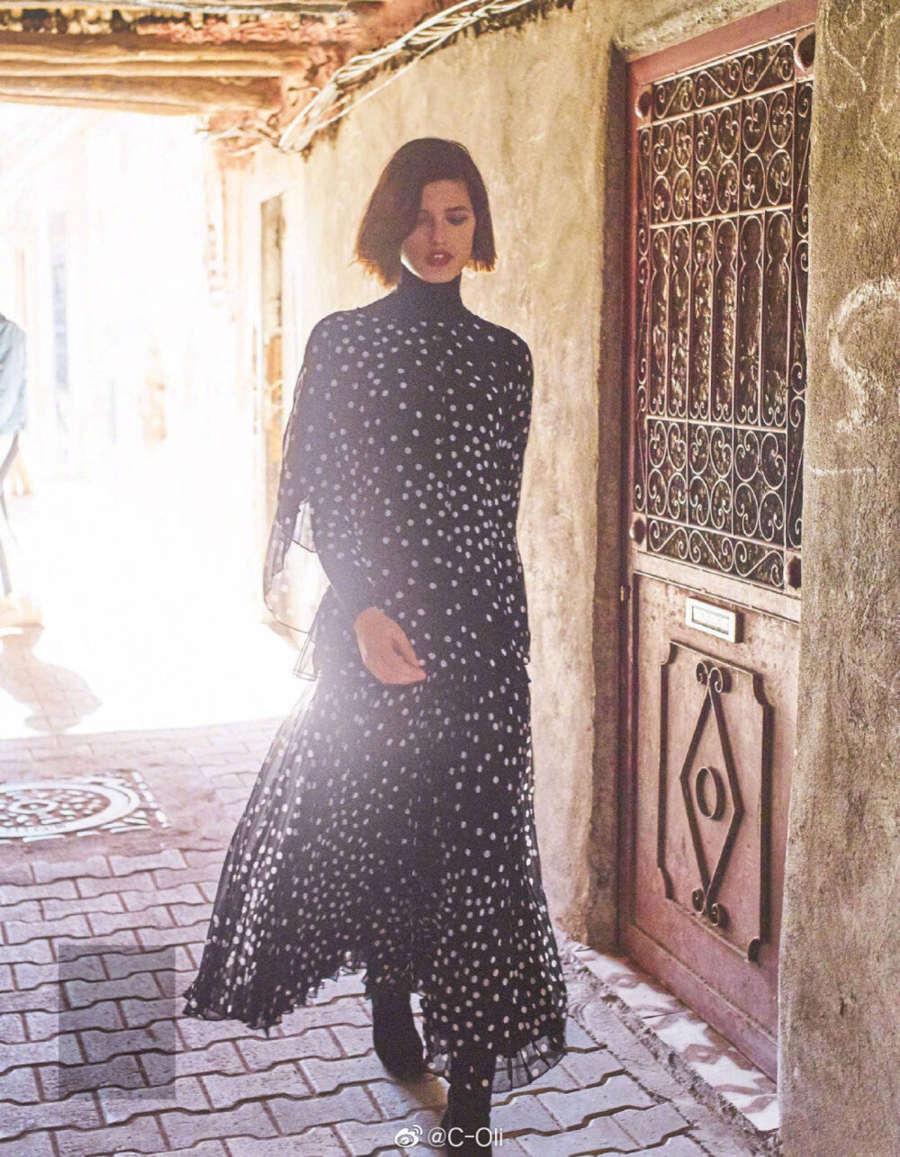 #C-Oli# Vogue Japan July 2019: "These Days in Marrakech“ by Mariano Vivanco || 七月刊霓虹Vogue时装大片携手超模Julia Van Os来到马拉喀什，穿上早秋新装的Julia游走在充满迷人异域风情的街道市集中，景美人美，很有烟火气的一组~[心] ​​​