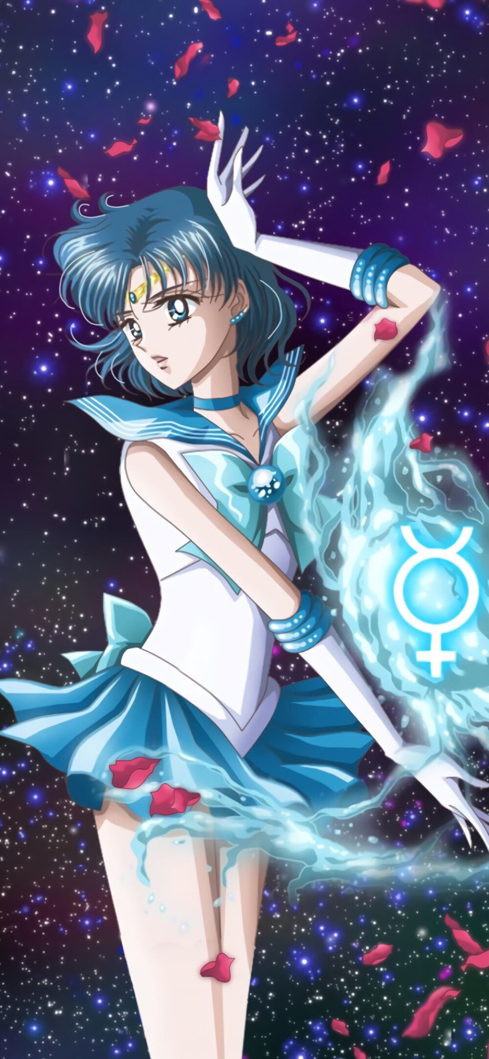 iphonexxsmax卡通系列壁纸美少女战士水手水星水野亚美