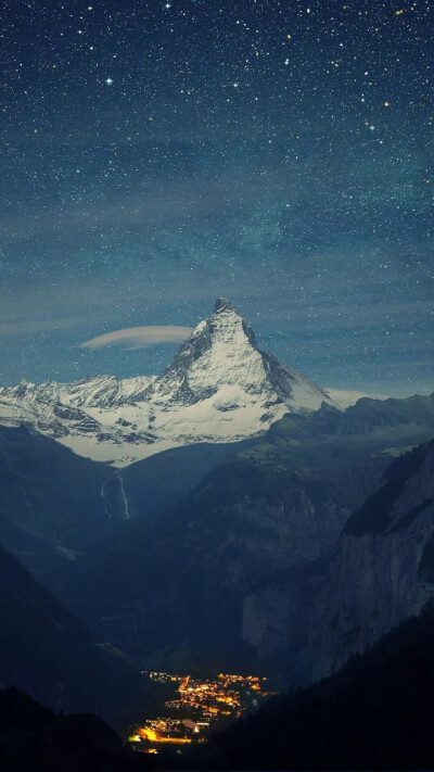 高山流水，天空大海