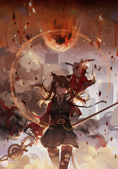 #明日方舟# 天火
画师lofterID：acccr