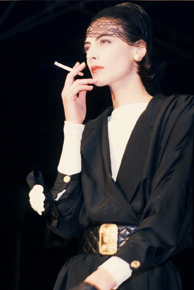 Inès de la Fressange for Chanel 1980s