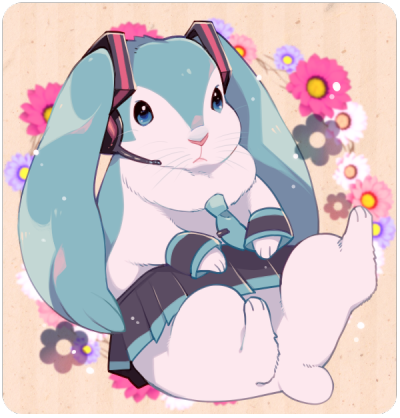 初音兔 画师：井口病院