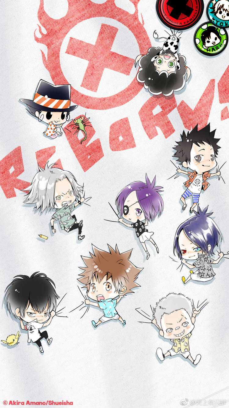 笹川京子 三浦春 蓝波 里包恩 狱寺隼人 库洛姆·髑