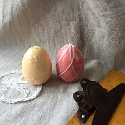 二手 陶瓷 复活节彩蛋 趣味收藏杂货 网店拍照道具