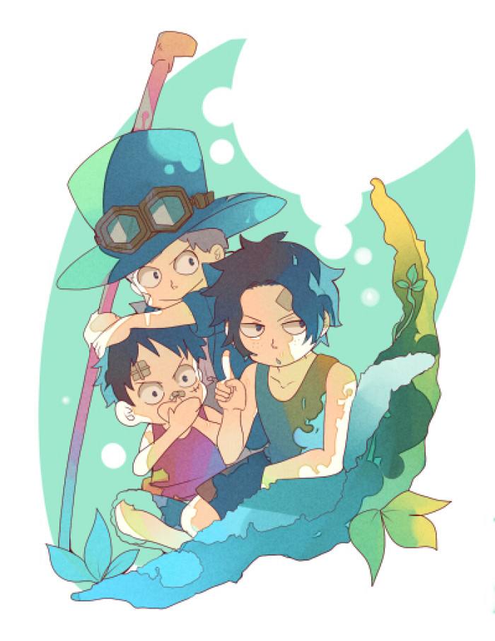 crlogo海贼王onepiece艾斯萨博路飞asl78