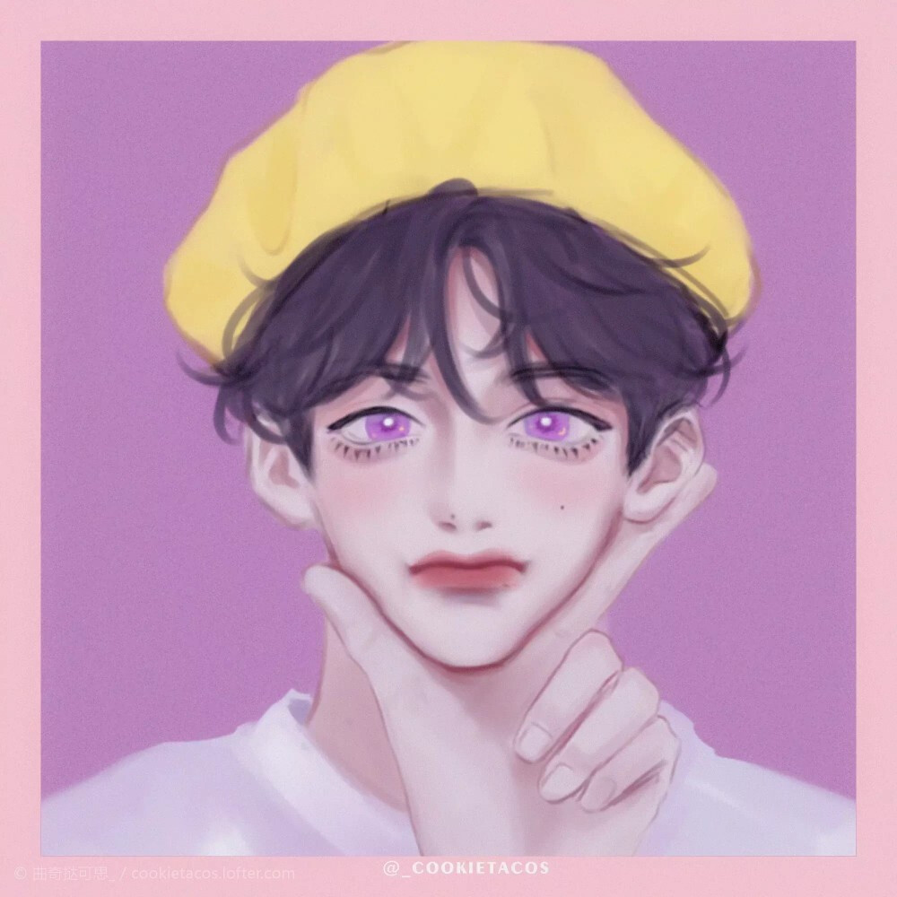 防弹少年团田柾国金泰亨超配cp头像