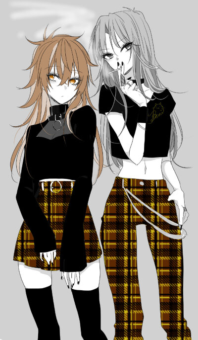 沢田纲吉 狱寺隼人（转性）