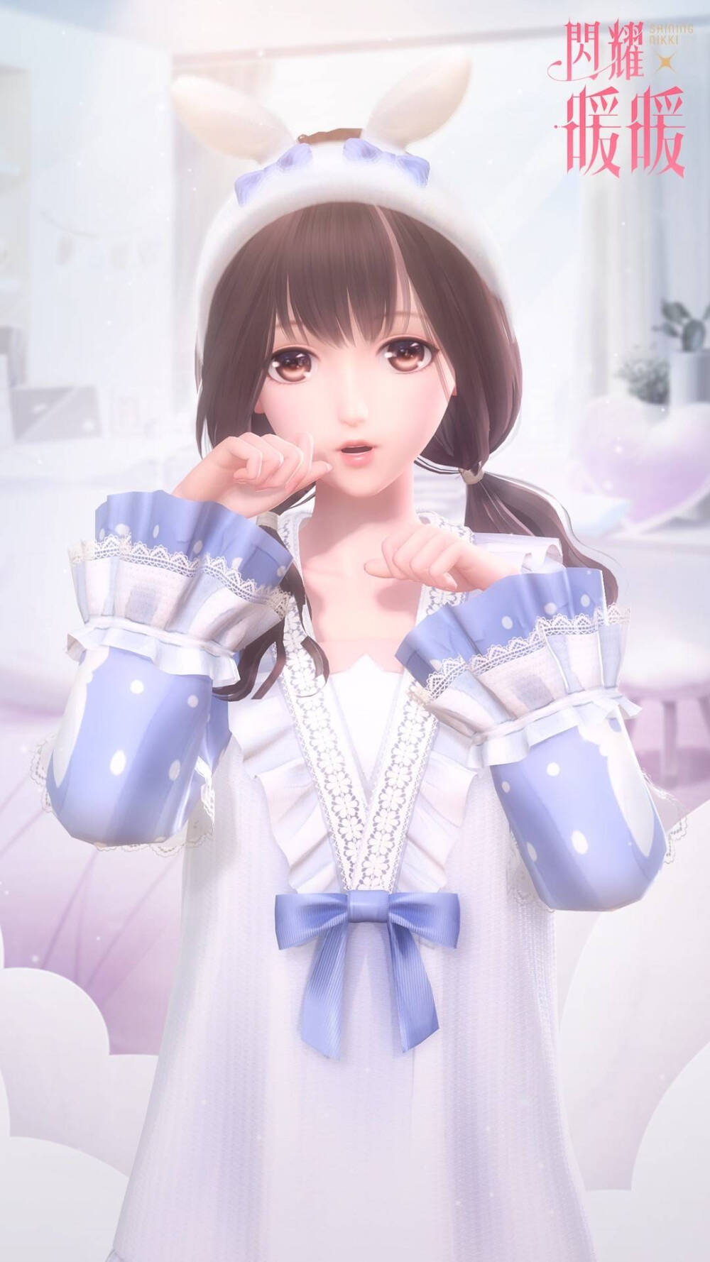 闪耀暖暖 茶薄荷 眠眠兔