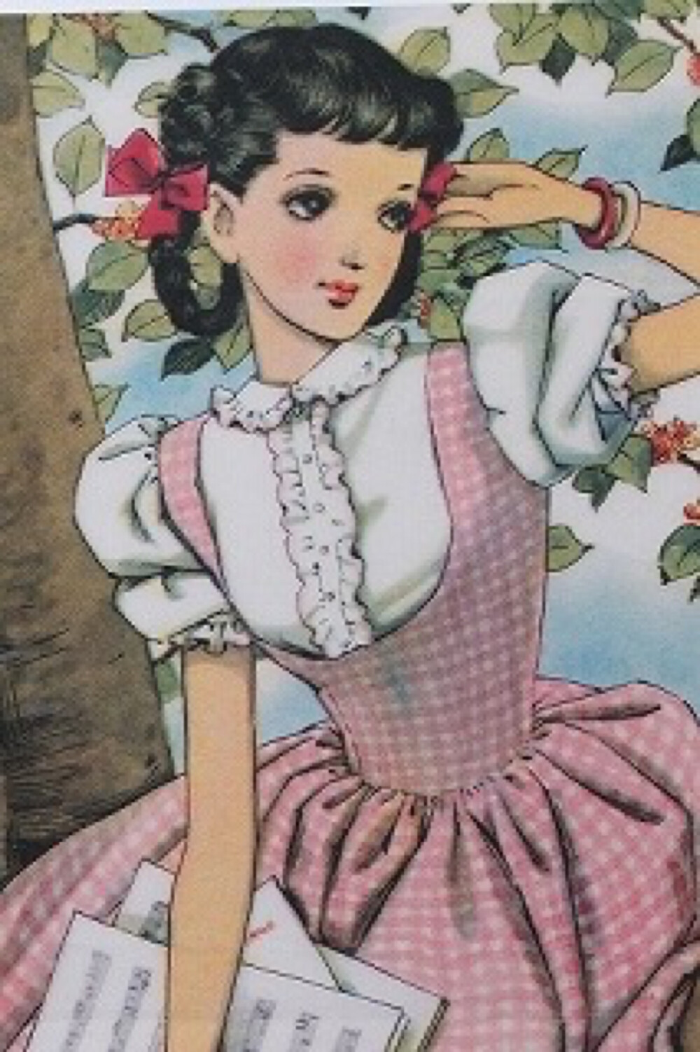 中原淳一笔下的女子