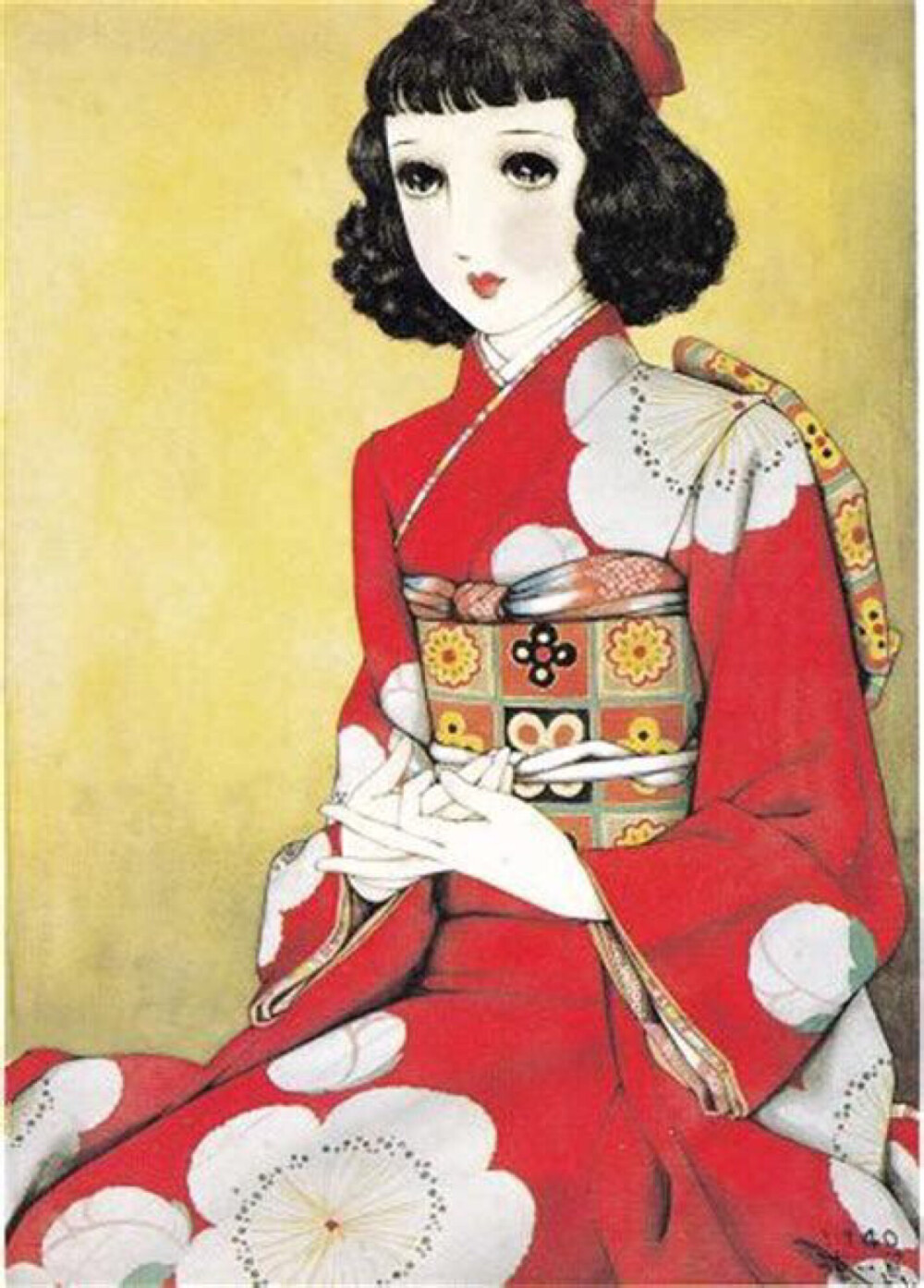 中原淳一笔下的女子