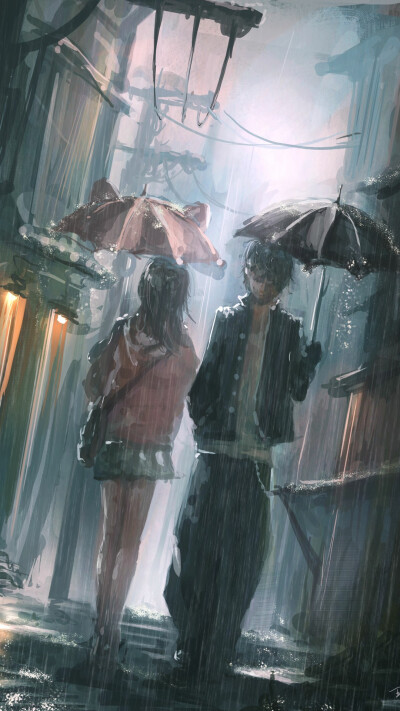 下雨