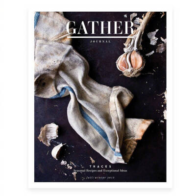 《Gather Journal》美食杂志封面设计作品欣赏 ​