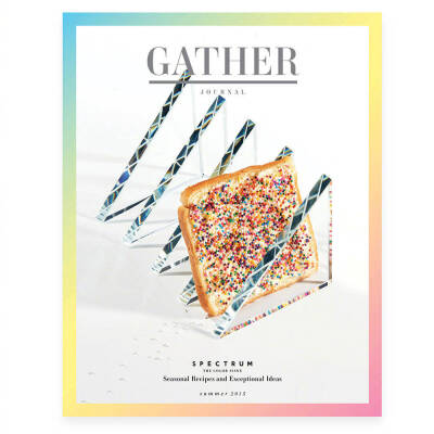 《Gather Journal》美食杂志封面设计作品欣赏 ​