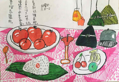 艺彩时光一一端午节粽子