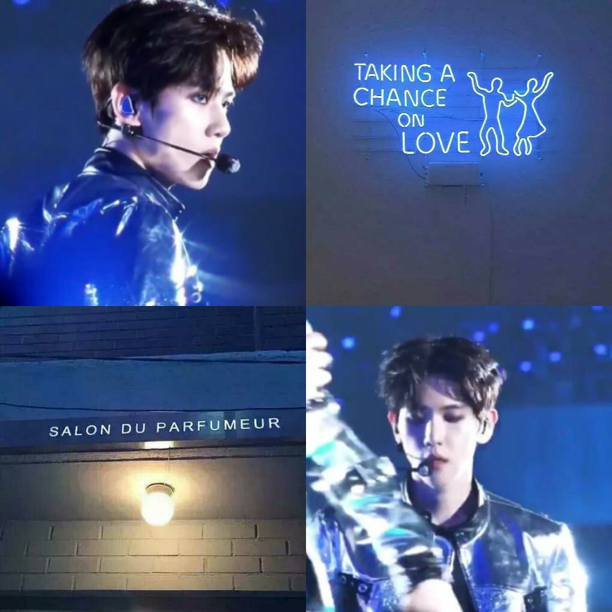 EXO 边伯贤 四格图 头像 二传注明byhunlu-is-real