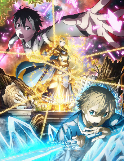 【刀剑神域Alicization】“这里……是哪儿……” 察觉到的时候，桐人不知为什么陷入了庞大的幻想风格虚拟世界。登录前的记忆模糊不清，只得在周围徘徊寻找线索。 之后，来到漆黑的巨树“基家斯西达”旁边的他，同一…