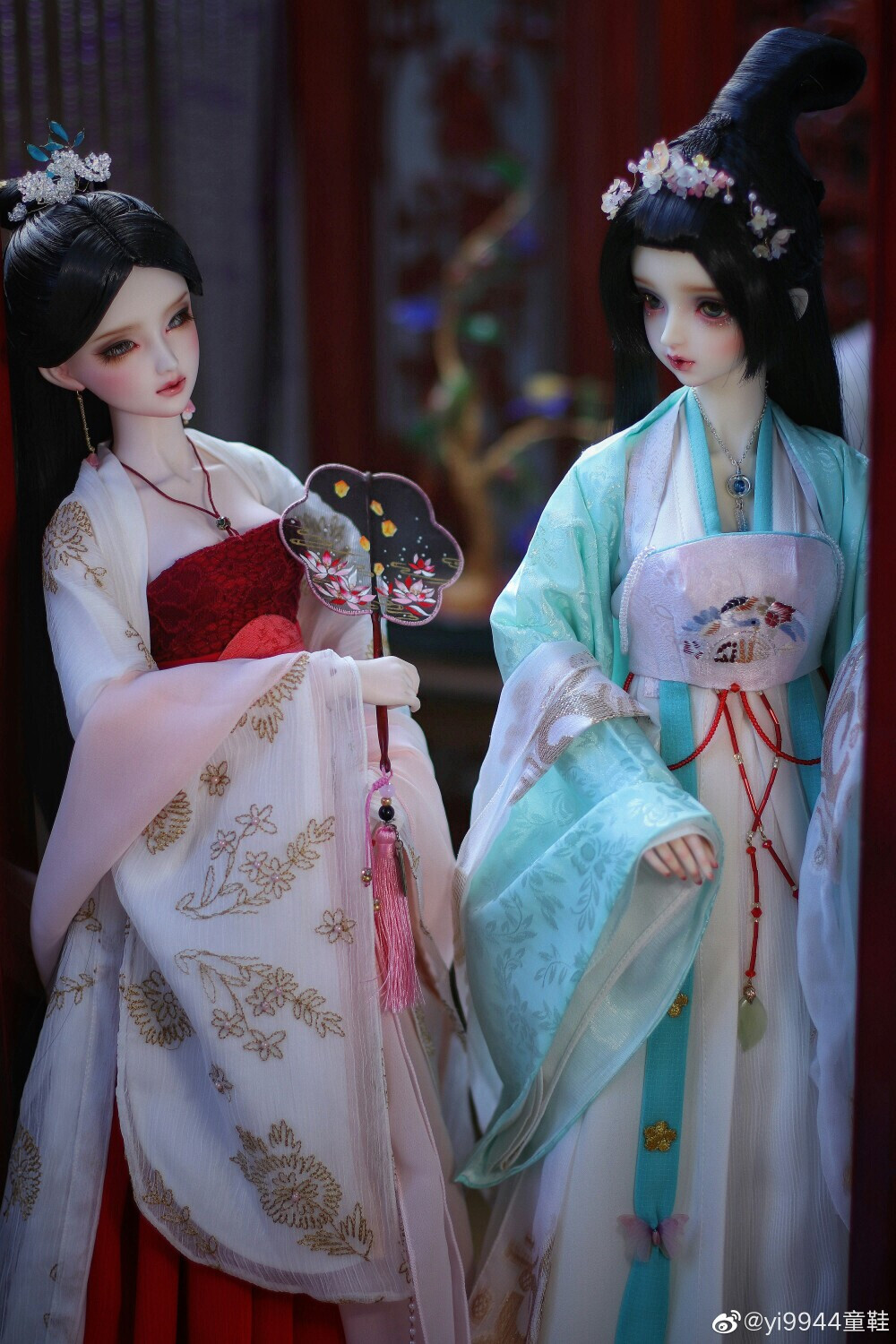 古风美人 SD娃娃 BJD 玩具 人偶 壁纸 萌物 