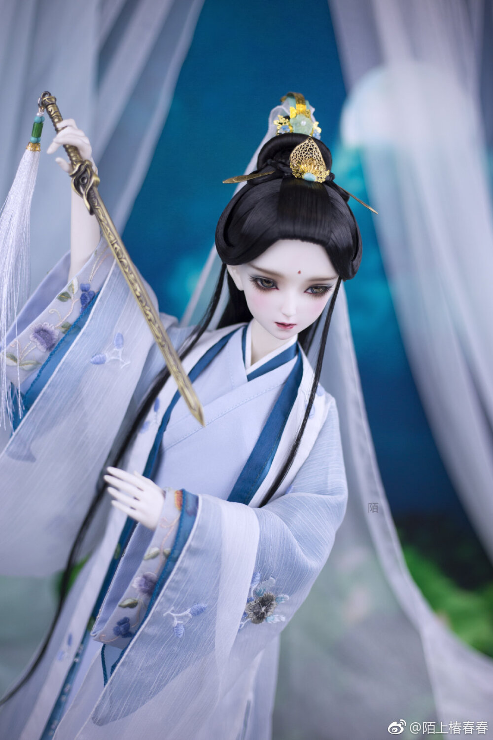 古风美人 SD娃娃 BJD 玩具 人偶 壁纸 萌物 