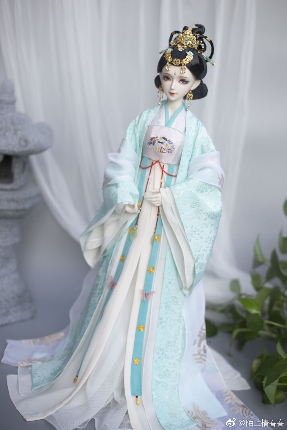 古风美人 SD娃娃 BJD 玩具 人偶 壁纸 萌物 