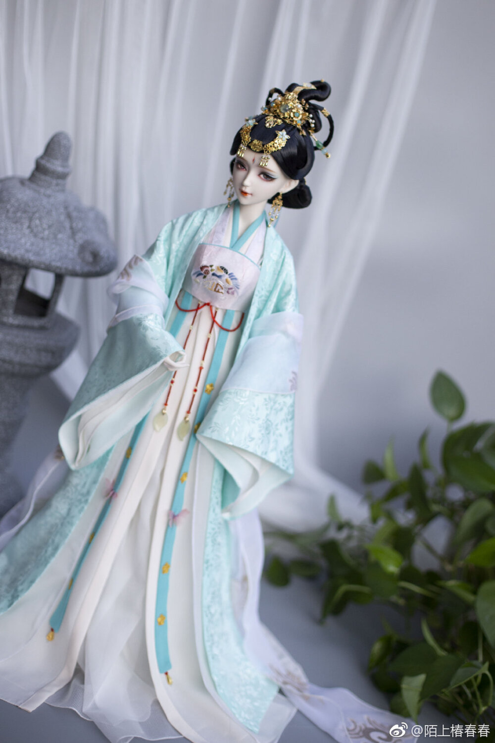 古风美人 SD娃娃 BJD 玩具 人偶 壁纸 萌物 