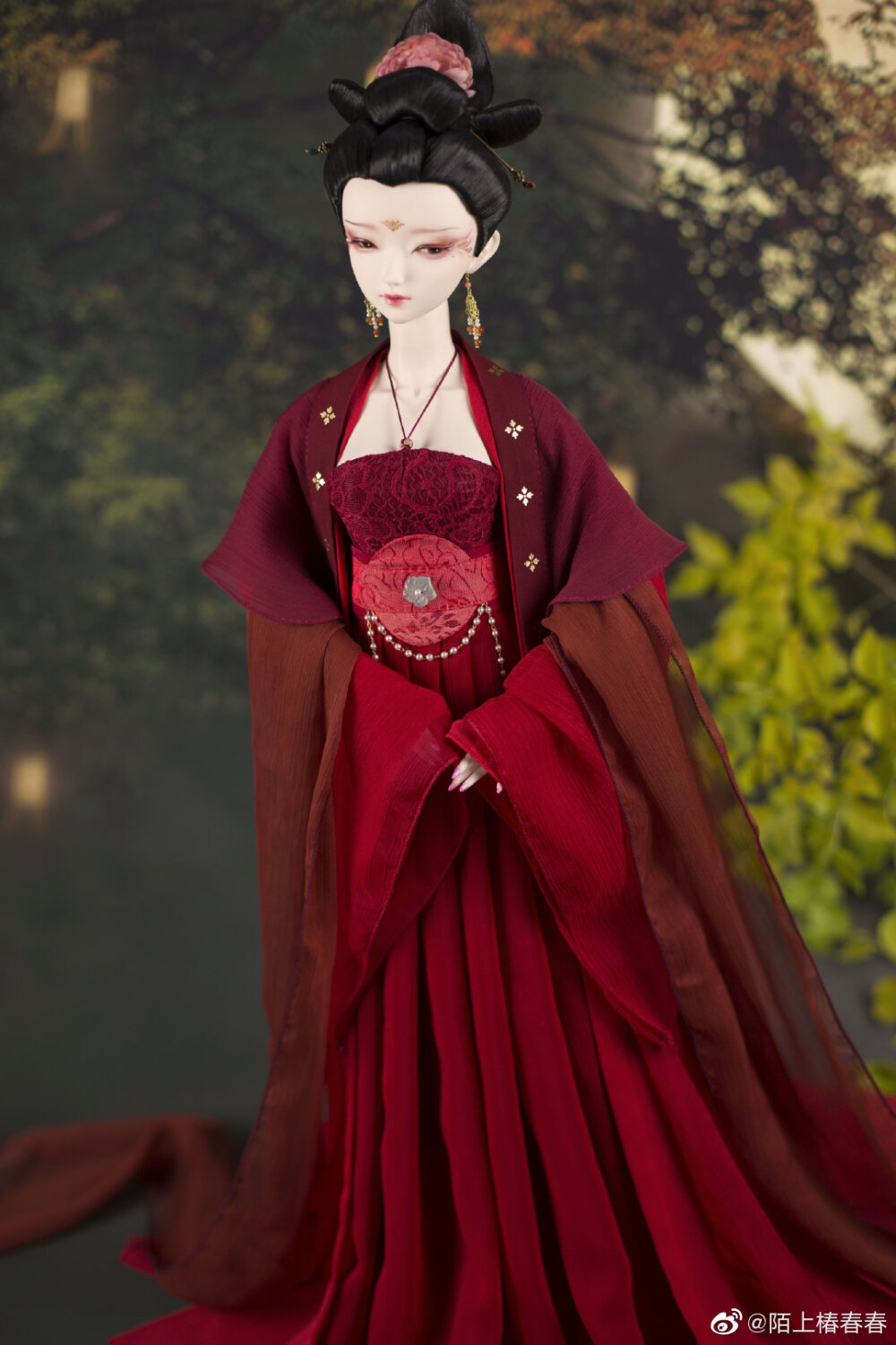 古风美人 SD娃娃 BJD 玩具 人偶 壁纸 萌物 