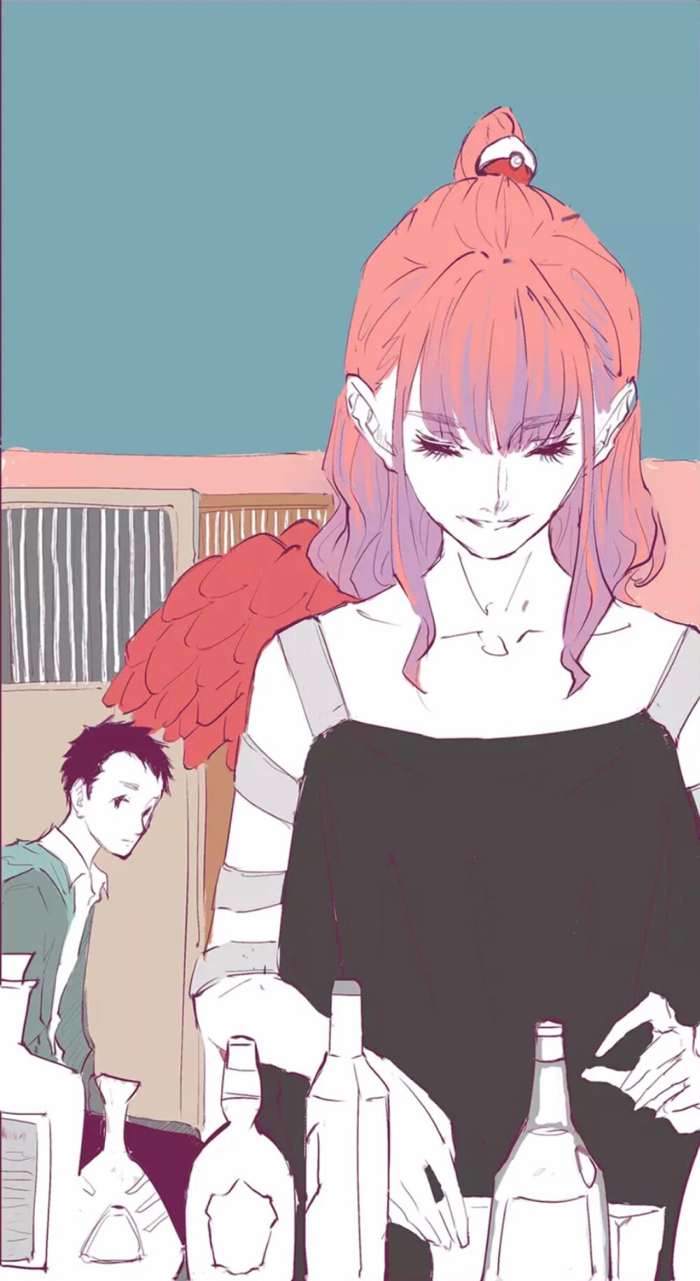 #蝉女。 新情敌登场！！『安缪。』