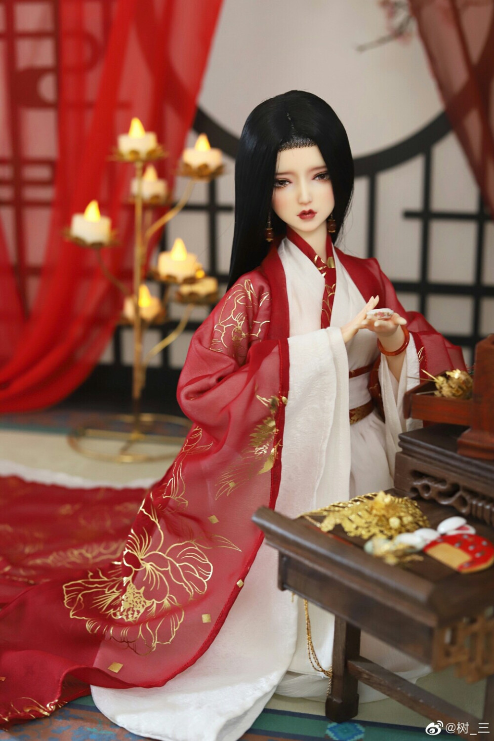 古风美人 SD娃娃 BJD 玩具 人偶 壁纸 萌物 