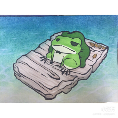 手绘儿童画
旅行青蛙
