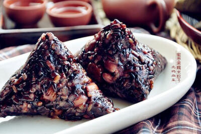 粽子，端午(ღ˘⌣˘ღ)咸甜双担！