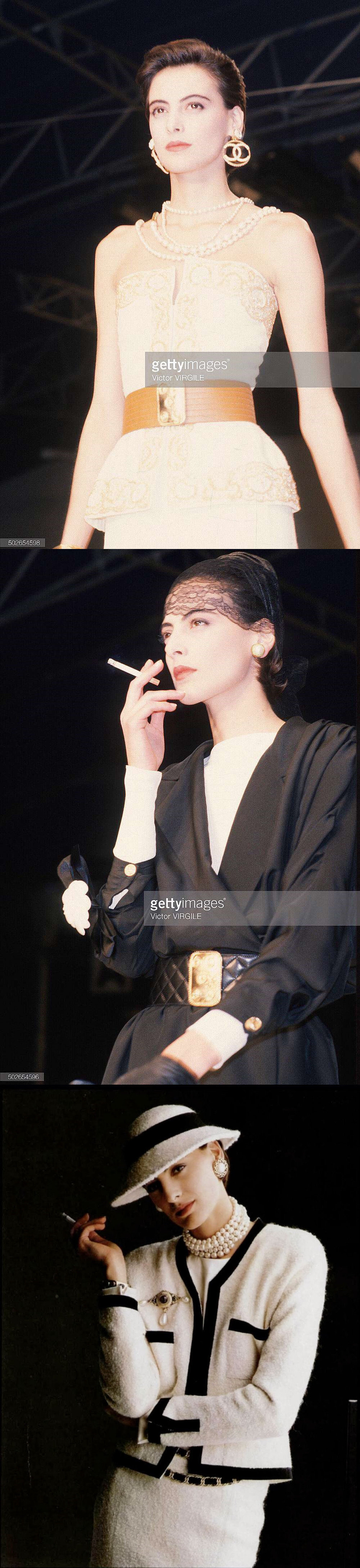 上世纪80年代法国知名度最高的名模,chanel历史上第一位专属模特,曾