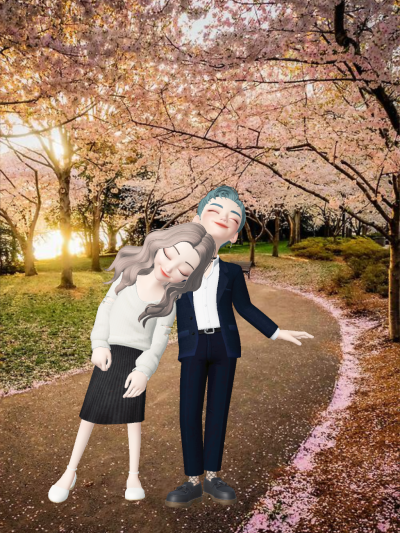 zepeto 明年，我们也一起来看花吧