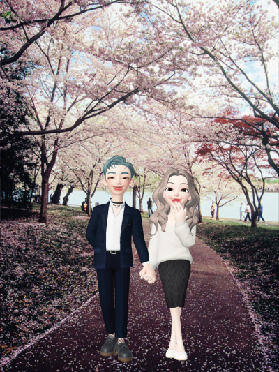 zepeto 明年，我们也一起来看花吧