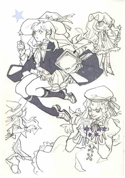 RKGK〔侵删〕
绘画素材