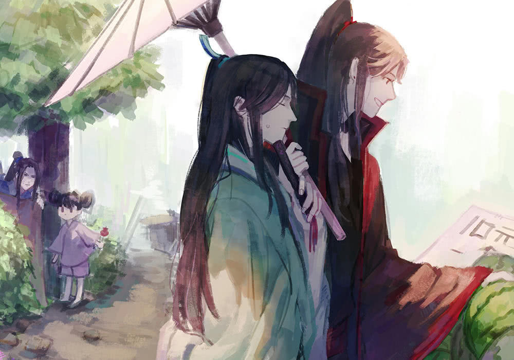 小说#人渣反派自救系统#沈清秋#洛冰河