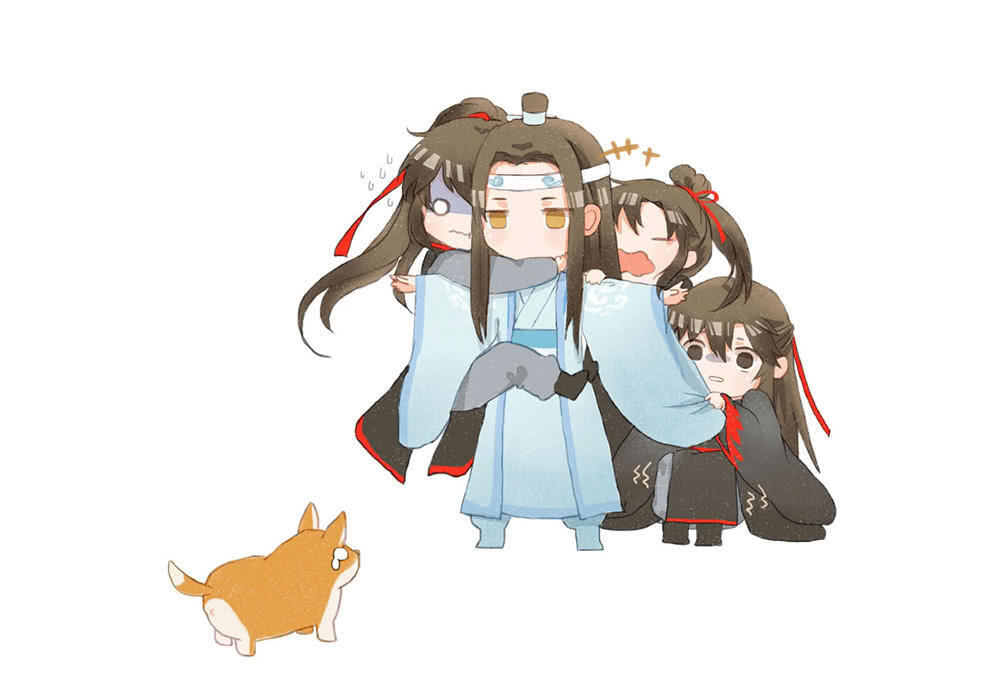 动漫#魔道祖师#蓝忘机#魏无羡