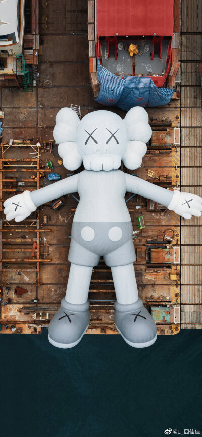 芝麻街&kaws