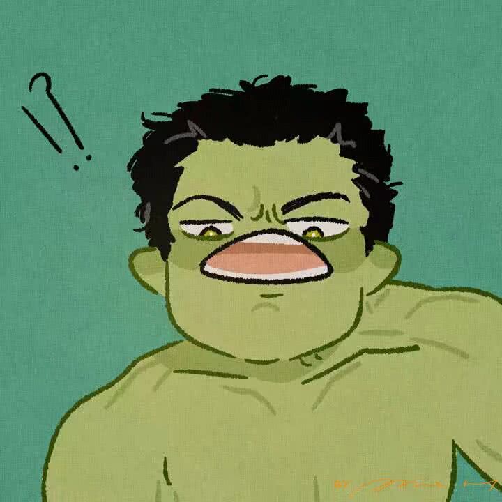 绿巨人的QQ表情图片