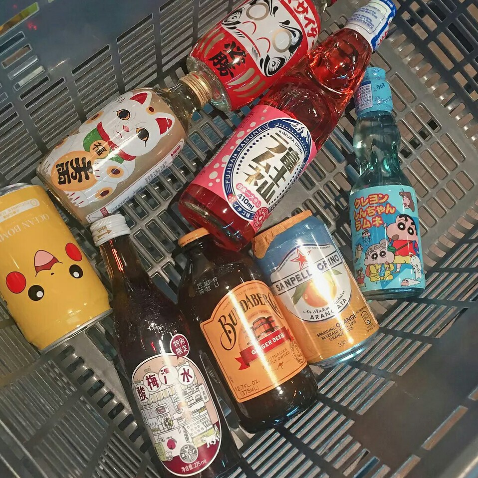 #治愈# 日本高颜值饮料