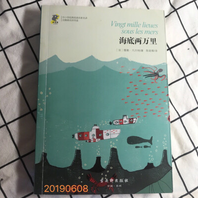 20190608…如果真的天遂我愿，如果尼摩艇长依然生活在海洋这个他为自己选中的祖国中，但愿仇恨能在他的那颗充满着仇恨的心中得以消逝。但愿他每天在海底那奇珍异宝中间漫游，饱览海底美景奇观，使心中的复仇烈火最终…