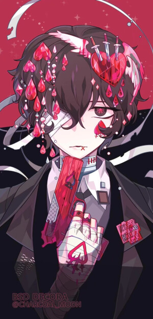 《文豪野犬》，神仙画风！！(twi:charcoal_moon) ​