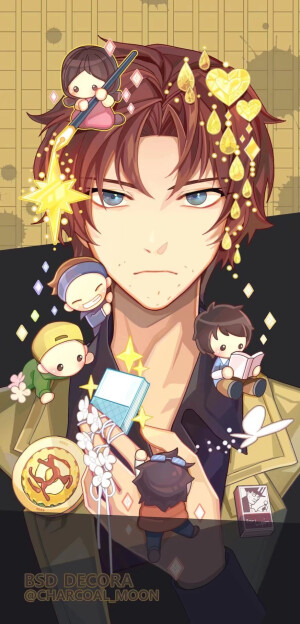 《文豪野犬》，神仙画风！！(twi:charcoal_moon) ​