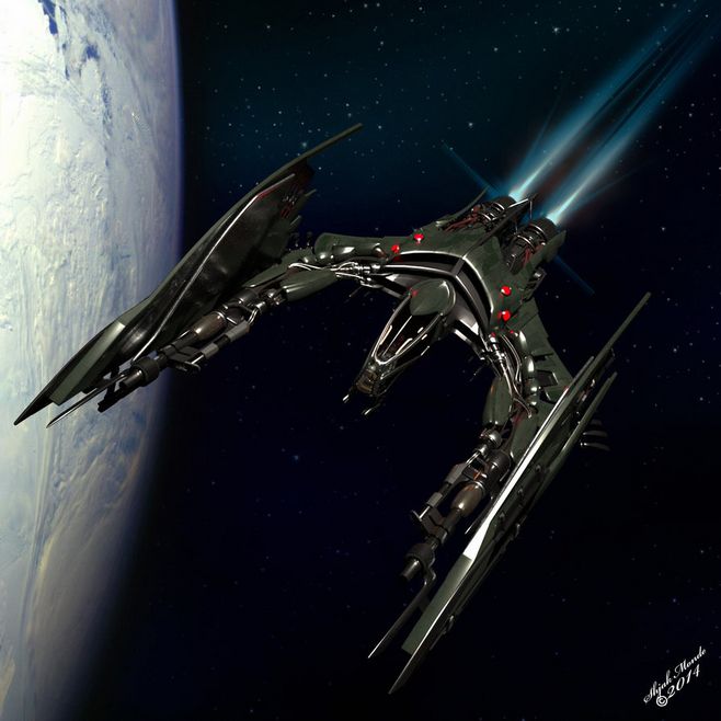 Vanduul Glaive by ShjakMonde on deviantART(F252A)