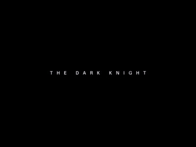 Batman: The Dark Knight