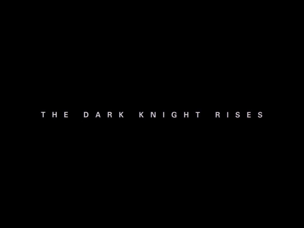 Batman: The Dark Knight Rises