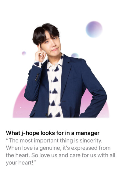 J-hope 郑号锡 BTS 防弹少年团 20190608 BTS WORLD Official更新防弹相关:
“[公告]
BTSWORLD在Apple App Store得到介绍啦!
BTSWORLD is introduced in Apple App Store!
"请成为我们的经纪人吧!"
"Will you be our…