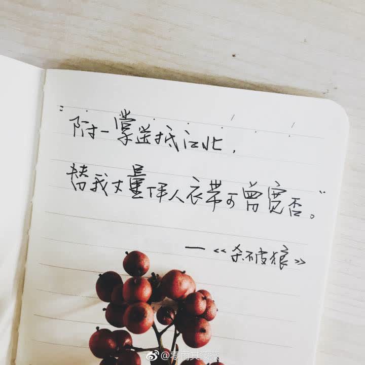 手写.
图源微博.侵删致歉.