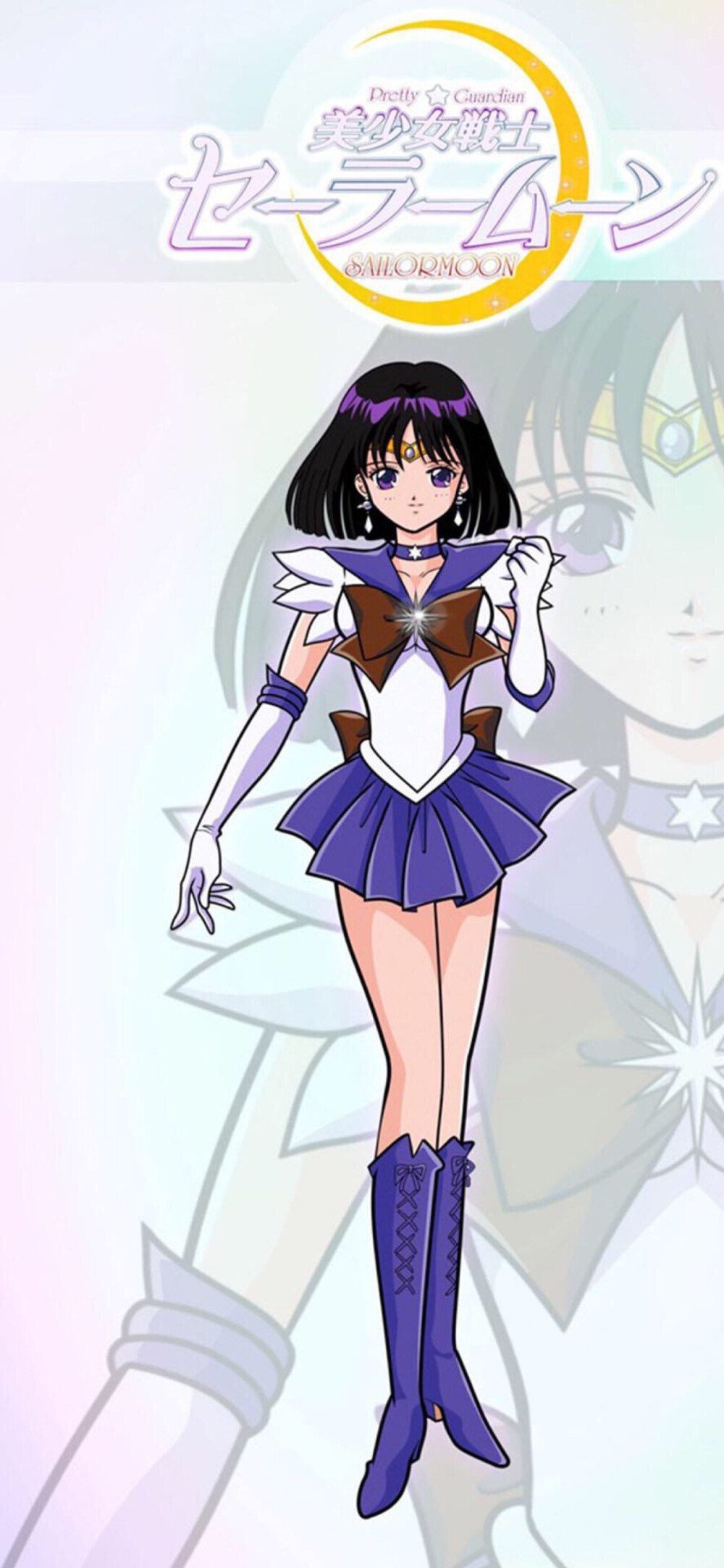 iphonexxsmax卡通系列壁纸美少女战士水手土星