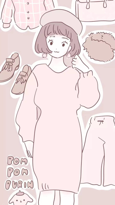 ꒒ ০ ⌵ ୧ ♡盼夏自描手机壁纸